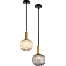 Load image into Gallery viewer, Nordic Coloured Glass Pendant Light