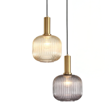 Load image into Gallery viewer, Nordic Coloured Glass Pendant Light