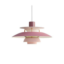 Load image into Gallery viewer, Pink Hue Oriental Colour Pendant Light