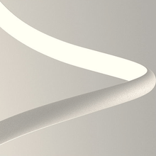 Load image into Gallery viewer, Close-up of White Nordic Spiral Wall Light