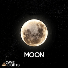 Load image into Gallery viewer, Moon Planet Wall Light