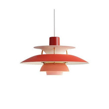 Load image into Gallery viewer, Red Hue Oriental Colour Pendant Light