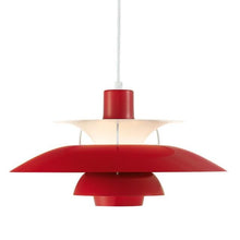 Load image into Gallery viewer, Red Oriental Colour Pendant Light