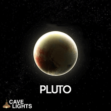 Load image into Gallery viewer, Pluto Planet Wall Light