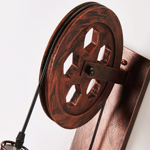 Load image into Gallery viewer, Close-up of Vintage Rusted Wall Light