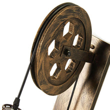 Load image into Gallery viewer, Close-up of Vintage Rusted Wall Light