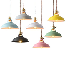 Load image into Gallery viewer, Industrial Coloured Pendant Lights