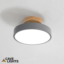 Load image into Gallery viewer, Grey Modern LED Ceiling Light
