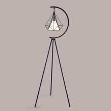 Load image into Gallery viewer, Black Nordic Triangle Tripod Floor Lamp
