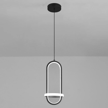 Load image into Gallery viewer, Black Scandinavian LED Pendant Light

