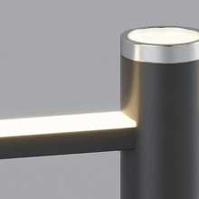 Load image into Gallery viewer, Close-up of Modern Dining Room Chandelier
