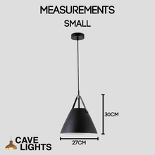 Load image into Gallery viewer, Minimalist Pendant Lamp small model measurements
