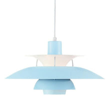 Load image into Gallery viewer, Light Blue Oriental Colour Pendant Light
