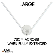 Load image into Gallery viewer, Rotating LED Strip Light large model measurements
