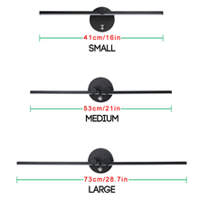 Load image into Gallery viewer, Rotating LED Strip Light measurements
