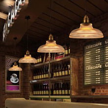 Load image into Gallery viewer, American Vintage Pendant Light above a cafe bar
