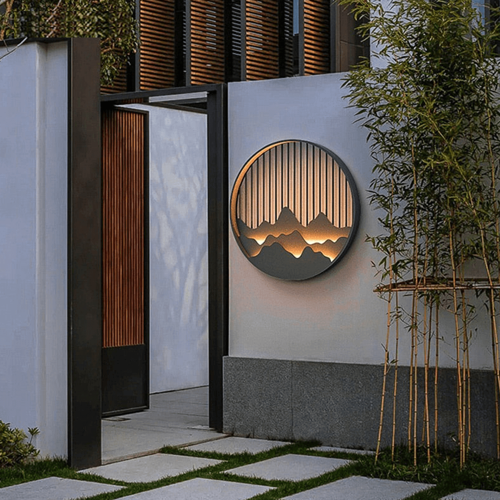 Boundary wall design light deals