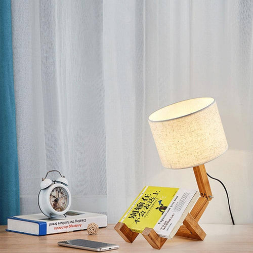 Book Stand Desk Lamp on bedroom desk