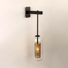 Load image into Gallery viewer, Black Industrial Vintage Hanging Wall Light
