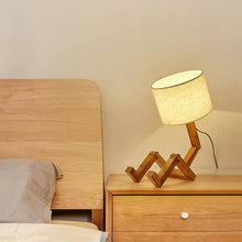 Load image into Gallery viewer, Book Stand Desk Lamp on bedside table
