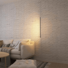 Load image into Gallery viewer, Bedside LED Pendant Light in living room
