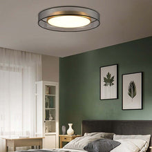 Load image into Gallery viewer, Modern Decorative Ceiling Light above bed in bedroom
