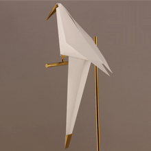 Load image into Gallery viewer, Close-up of Minimalist Bird Floor Lamp One Bird model
