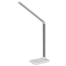 Load image into Gallery viewer, Silver LED Adjustable Desk Lamp
