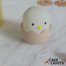Load and play video in Gallery viewer, Cute Chick Night Light video
