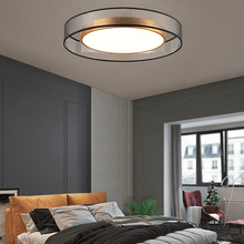 Load image into Gallery viewer, Modern Decorative Ceiling Light above bed in bedroom

