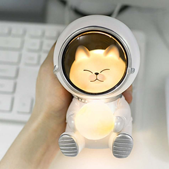 LED Space Pet Night Lights Cat model