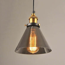 Load image into Gallery viewer, Antique Industrial Pendant Light model B
