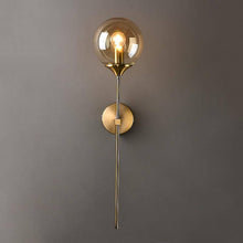 Load image into Gallery viewer, Modern Golden Glass Wall Lamp
