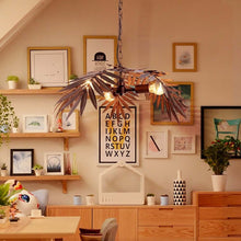 Load image into Gallery viewer, Coconut Tree Pendant Light in living room
