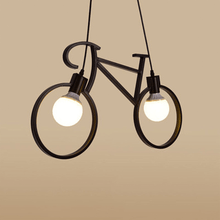 Load image into Gallery viewer, Retro Bicycle Ceiling Light
