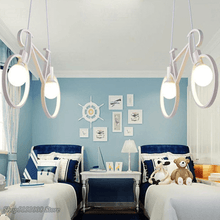 Load image into Gallery viewer, Retro Bicycle Ceiling Light
