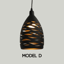 Load image into Gallery viewer, Metal Cage Pendant Light model D
