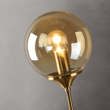 Load image into Gallery viewer, Close-up of Modern Golden Glass Wall Lamp
