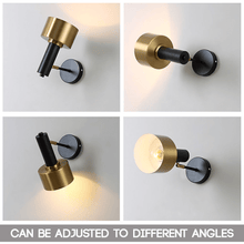 Load image into Gallery viewer, Decorative Metal Wall Light adjusting angles
