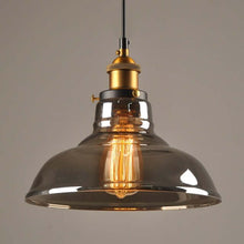 Load image into Gallery viewer, Antique Industrial Pendant Light model C
