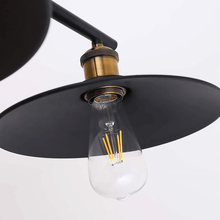 Load image into Gallery viewer, Close-up of Black Pulley Ceiling Light
