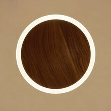 Load image into Gallery viewer, Solid Disc Pendant Light from beneath
