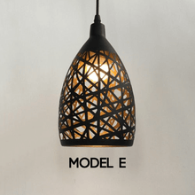 Load image into Gallery viewer, Metal Cage Pendant Light model E
