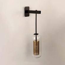 Load image into Gallery viewer, Black Industrial Vintage Hanging Wall Light
