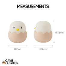 Load image into Gallery viewer, Cute Chick Night Light measurements
