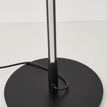 Load image into Gallery viewer, Close-up of Black Thin LED Floor Lamp
