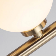 Load image into Gallery viewer, Close-up of Modern Glass Ball Floor Lamp lightbulb
