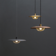 Load image into Gallery viewer, Japanese Style Metal Pendant Lights hanging
