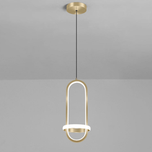 Load image into Gallery viewer, Gold Scandinavian LED Pendant Light
