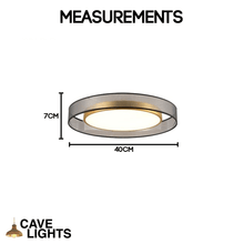 Load image into Gallery viewer, Modern Decorative Ceiling Light 40cm model measurements
